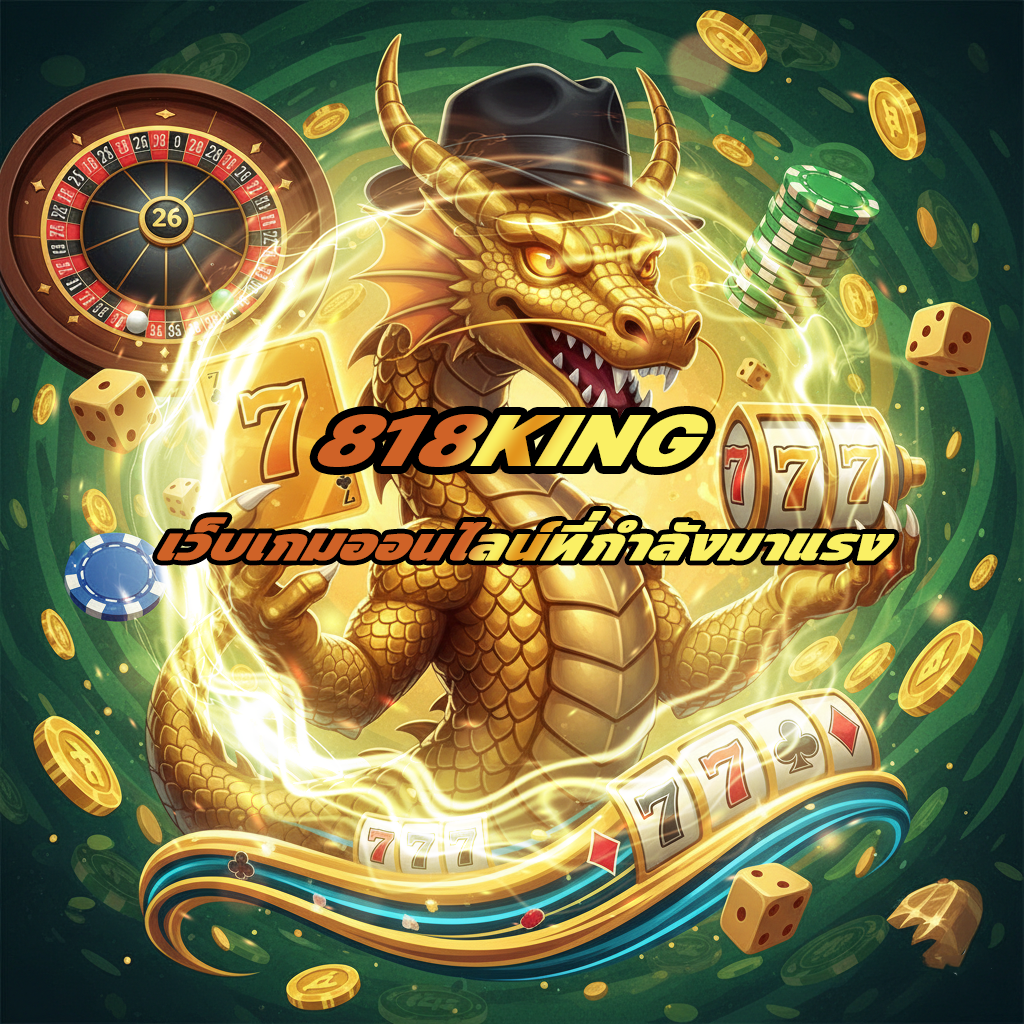ทำความรู้จักกับ 818king อาณาจักรเกมเดิมพันออนไลน์ที่ครบวงจรที่สุด